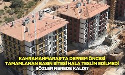 Deprem Öncesi Tamamlanan Basın Sitesi Hala Teslim Edilmedi