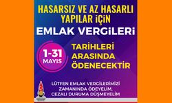 Emlak Vergisi ödemesi hatırlatması