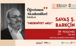 Savaş Barkçin, Edebiyatseverlerle Buluşmaya Geliyor
