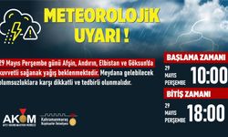4 İlçede Perşembe Günü Sağanak Yağış Uyarısı!
