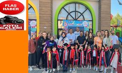 Gündüz Bakımevi’nde ilk mezuniyet heyecanı