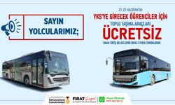 Üniversite adaylarına YKS günlerinde ulaşım ücretsiz