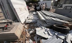 Mermer blokların altında kalan 1 kişi öldü, 1 kişi yaralandı
