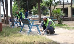 Dulkadiroğlu park ve bahçeleri yaza hazır
