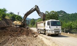 Andırın Ulaşımını 20 Kilometre Kısaltacak Yol Tamamlanıyor