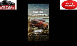 Isuzu D-MaxPick-Up Modellerinde Sıfır Faiz Fırsatı