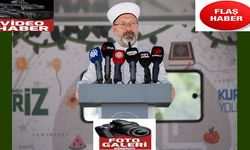 Diyanet İşleri Başkanı Erbaş, "Mobil Kur'an Kursu Açılış Töreni"nde konuştu