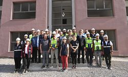 Görgel ve Ünlüer, Güneşevler İnşaat Sahasında İncelemelerde Bulundu