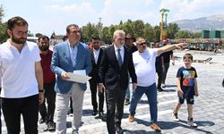 Görgel, Fuar Öncesi Atatürk Parkı’ndaki Hazırlıkları İnceledi