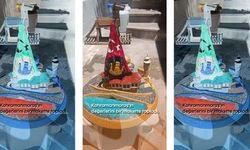 Hobi Amaçlı Yaptığı Maket Büyük Beğeni Topladı