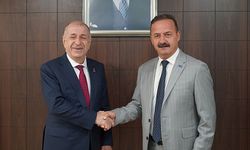Ümit Özdağ, Yavuz Ağıralioğlu'nu ziyaret etti