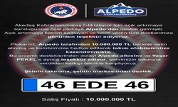 ALPEDO grubu 10 milyon bedelle 46 EDE 46 plakasını İstiklalspor’a Bağışladı