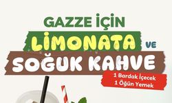 Gazze İçin Limonata ve Soğuk Kahve Dayanışması Kahramanmaraş’ta