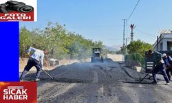 Yol Yapım Seferberliği Sıcak Asfalt Çalışmalarıyla Devam Ediyor