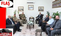 Vali Mükerrem Ünlüer'den Terfi Eden Komutanlarımıza Ziyaret