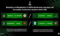 Beşiktaş ve Başakşehir'in Konferans Ligi play-off turundaki muhtemel rakipleri