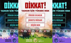 Dikkat! Yüksek yangın riski