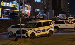 Polis aracı ile otomobilin çarpıştı