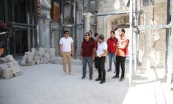 Şeyh Ali Camisi'nin restorasyonu sürüyor