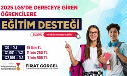 LGS’de Dereceye Girenlere Eğitim Desteği