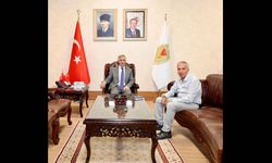Vali Ünlüer, Gazeteci Yazar Yavuz Donat ile Bir Araya Geldi
