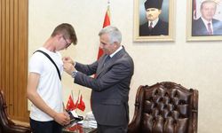 Vali Ünlüer, M. İsmail Şahanoğlu’nu Misafir Etti