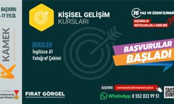 KAMEK’le Herkes İçin Eğitim; Yeni Dönem Kurs Kayıtları Başladı