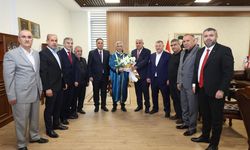 Ahilik Haftası Münasebetiyle Vali Ünlüer’e Ziyaret