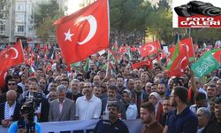 İsrail'in Gazze'ye saldırıları protesto edildi