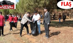 Onikişubat Belediyesi’nden 300 öğrenciyle orman temizliği
