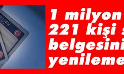 1 milyon 990 bin 221  kişi sürücü belgesini yenilemedi