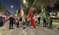 İsrail'in Gazze'ye saldırıları protesto edildi