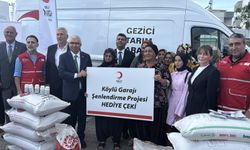 Türk Kızılaydan küçük üreticilere tarımsal destek