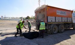 Altyapısı Tamamlanan Yollarda Asfalt Tamiri Sürüyor