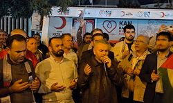 Çevre illerde İsrail'in Küresel Sumud Filosu'na saldırısı protesto edildi