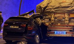 Tıra çarpan SUV tipi araçtaki 1 kişi öldü