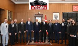 Başkan Görgel, Azerbaycan Büyükelçisi Reşad Memmedov’u Ağırladı