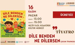 Çocuklar Pazar Günü Büyükşehir’in Tiyatrosuyla Eğlenceye Doyacak