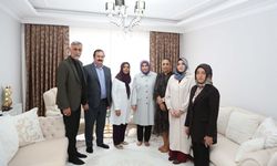 Dr. Selma Ünlüer  Koruyucu Aileyi Ziyaret Etti