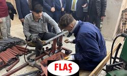 Yeşil alan ve parklardaki mobilyalar meslek lisesi öğrencilerince yenileniyor