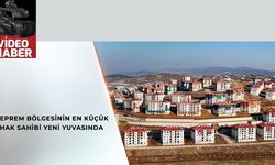 Deprem Bölgesinin En Küçük Hak Sahibi Yeni Yuvasında