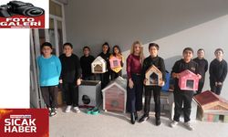 Öğrencilerden Sokak Hayvanlarına Sıcak Bir Dokunuş