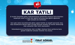 Bugün Eğitime 1 Günlük Kar Arası!