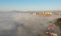 Kahramanmaraş'ta sis etkili oldu