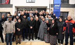 221 deprem konutunun anahtarları teslim edildi