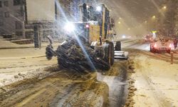 Yoğun Kar Yağışına Büyükşehir’den Anında Müdahale