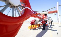 Konuşlu ambulans helikopter 6 ildeki hastaların imdadına yetişiyor