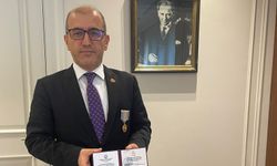 Hemşehrimiz İşbilir, Azerbaycan Cumhuriyeti Madalyası ile taltif edildi