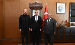 Görgel, Dünya Etnospor Konfederasyonu Başkanı Erdoğan’ı Ağırladı