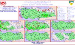 Türkiye yeni haftaya yağışla giriyor